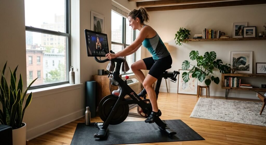 cyclisme sur terrain plat ou d'appartement
