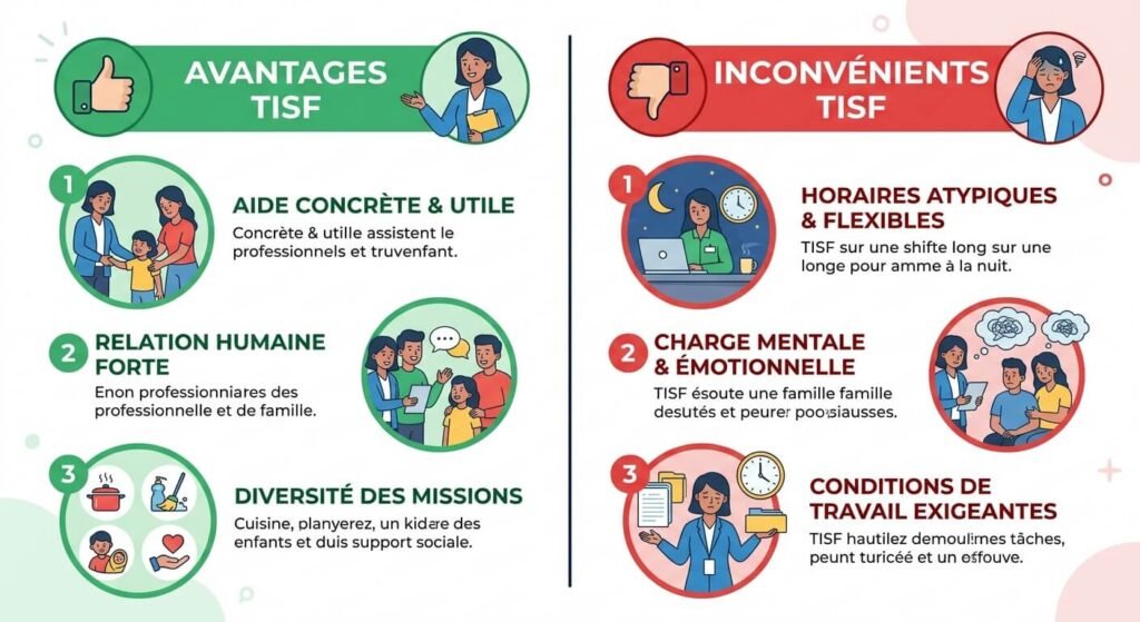 Métier de TISF : avantages, inconvénients et réalité du terrain 3