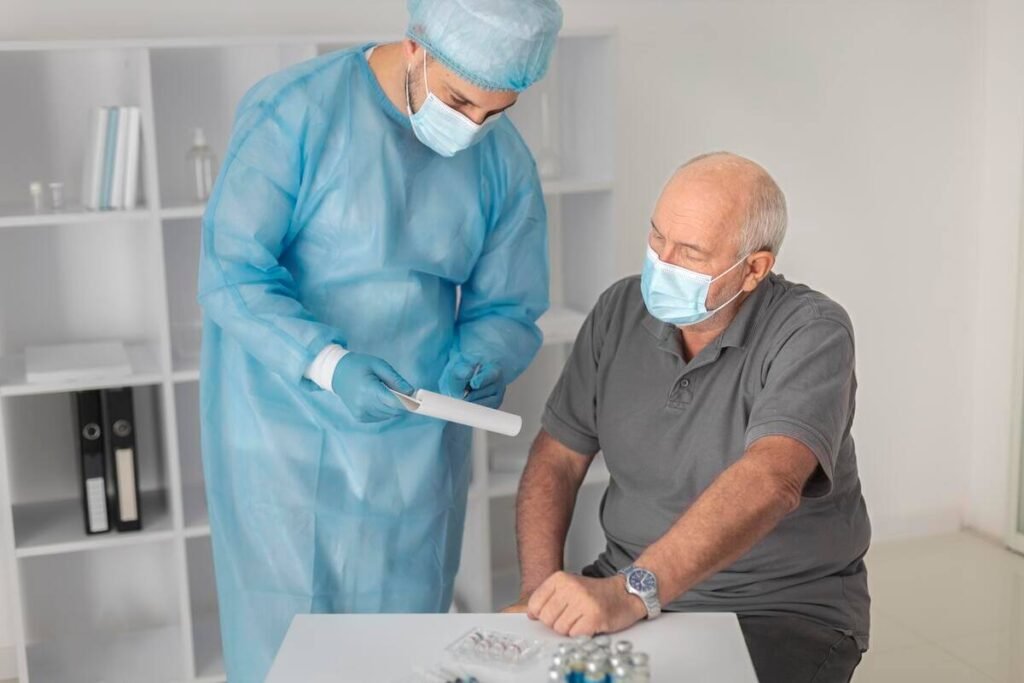 Témoignage d'opération des hémorroïdes : convalescence, douleur et résultats 4 Préparation des soins d'hygiène et antalgiques pour la convalescence post-opératoire proctologique.