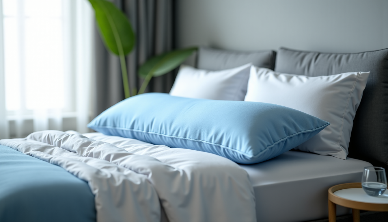 Le coussin long rafraîchissant Chillow pour dormir au frais toute la nuit 3 Illustration : profondie de leurs offres, n'hésitez pas à consulter — coussin long rafraîchissant chillow pour dormir au frais toute la nuit