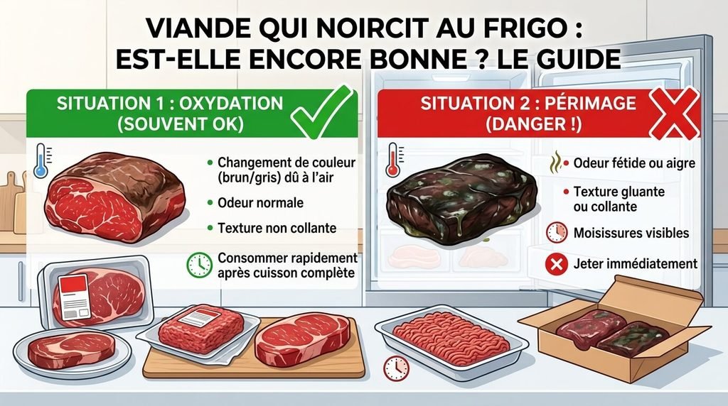 Viande qui noircit : est-elle encore bonne à consommer ? 3